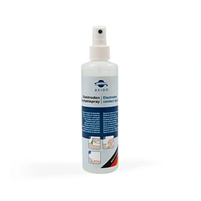 Immagine di Spray pulizia e di contatto axion per TENS ed EMS Accessori elettrostimolazione Prolunga la durata degli elettrodi adesivi 1 bomboletta da 250 ml