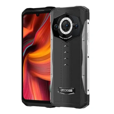 Immagine di DOOGEE S99 Rugged Smartphone, Helio P90 8GB+128GB, Fotocamera Tripla 108MP(Visione Notturna IR 64MP), Android 12 Cellulare Robusto IP68 IP69K, 6,3&quot; FHD+, Batteria 6000mAh Ricarica Wireless NFC Nero