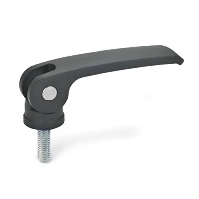 Immagine di Ganter Norm elementi Eccentrico e con vite, 1 pezzi, nero, GN 927 82 M8 40 B