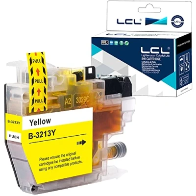 Immagine di LCL Cartucce d&#039;inchiostro Compatibile LC 3213 LC3213 3213Y LC3213Y (1Giallo) Sostituzione per DCP J770 J772DW J774DW MFC J890DW J895 J497DW J572DW J491DW