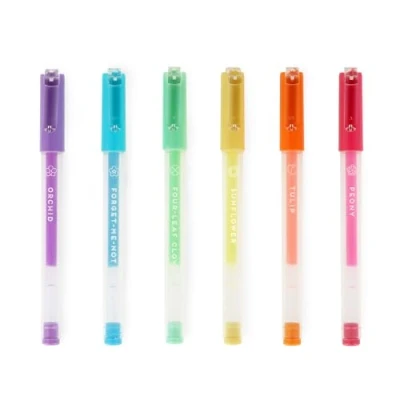Immagine di Legami Set di 6 Penne Gel Pastello Spring is in the Air, Colori con Diverse Fragranze, Colorate per Scrivere, Disegnare, Colorare, Punta 1 mm