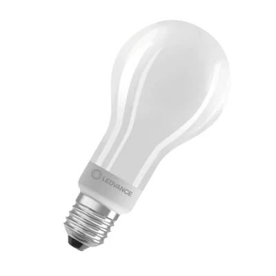 Immagine di LEDVANCE Classic LED E27 Pera Filamento Ghiaccio 18W 2452lm 827 Bianco Molto Caldo Dimmerabile Sostitua 150W