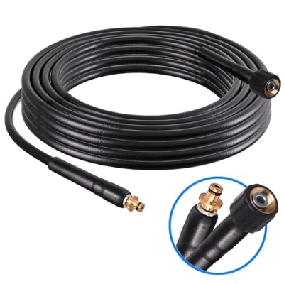 Immagine di TC TECHNIC Tubo Flessibile per Idropulitrice Sostituzione del di Prolunga Karcher 200 bar K2 K3 K4 K5 K6 K7 Home Series M22 con Spina 10 mm Tipo K 5 m