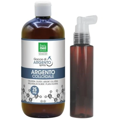 Immagine di Argento Colloidale concentrazione 20 ppm confezione da 500 ml