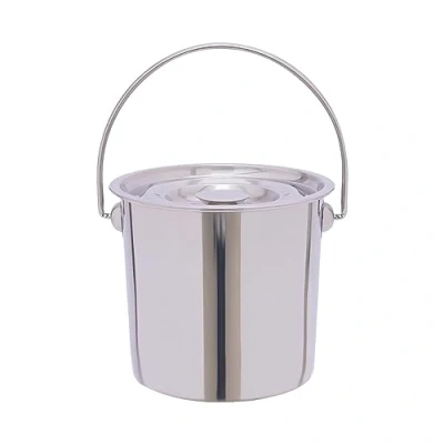 Immagine di Secchio in acciaio inox con coperchio, 6 l, 12 20 (6 L)