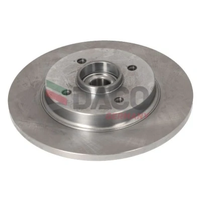 Immagine di DACO Germany 602803 Disco freno 268 12 4 pieno con anello sensore ABS, cuscinetto ruota CITROËN: C4 I Grand Picasso, Picasso 1, II Hatchback