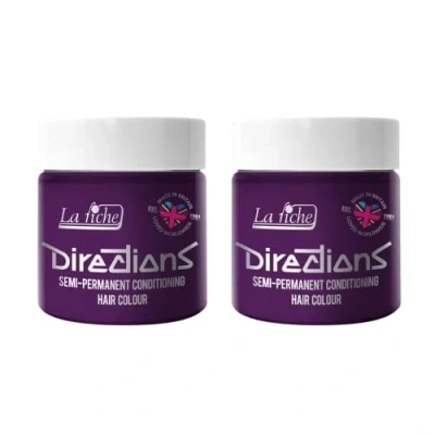 Immagine di La Riche Directions Confezione da 2 colori semi permanenti per capelli, 100 ml, colore: prugna