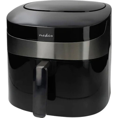Immagine di Nedis Friggitrice ad aria calda SmartLife Wi Fi 7,2 l Timer: 240 min Numero di programmi, Friggitrice, Nero