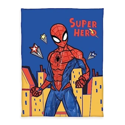Immagine di Herding Coperta in Pile Spiderman, 130 x 170 cm, 100% Poliestere,