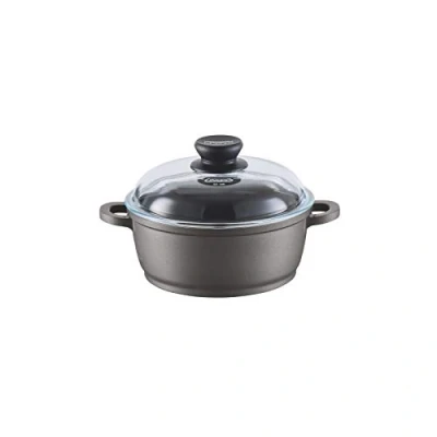 Immagine di Berndes Casseruola con Coperchio 20 cm, Alluminio Pressofuso, Nero, Induction