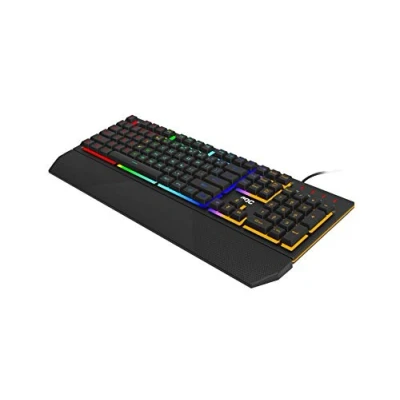 Immagine di AOC GK200 tastiera gaming PC con layout inglese, 25 tasti anti ghosting, N key rollover e cavo da 1,8 m