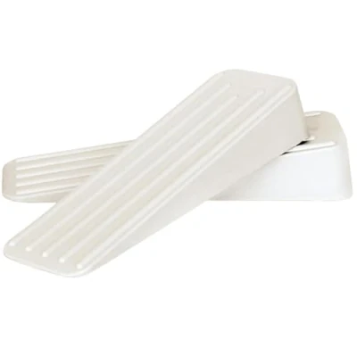 Immagine di Mario10 Fermaporta in gomma antiscivolo per interni ed esterni, pavimenti, multi superficie, resistenti, rimanere aperti, confezione da 2 (grigio)