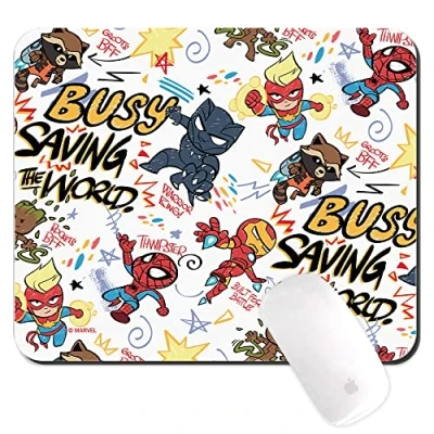 Immagine di Ert Group tappetino per mouse originale e con licenza ufficiale Marvel, modello Avengers 026, antiscivolo computer, rettangolo 220mm x 180mm