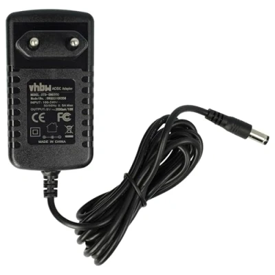 Immagine di vhbw Alimentatore compatibile con Casio CTK 541, 533, 540, CTK551, 530, 531, CTK541 elettrodomestici AC/DC