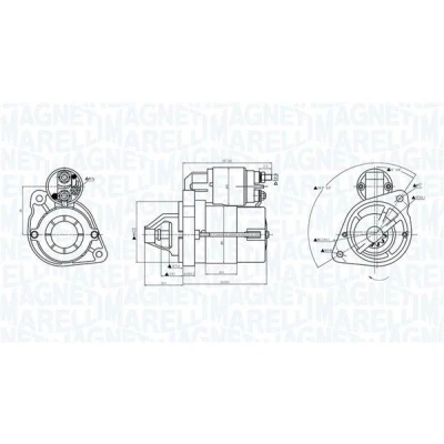 Immagine di MAGNETI MARELLI 063731508010 Alternatore 12V 100A OPEL: Corsa E Hatchback