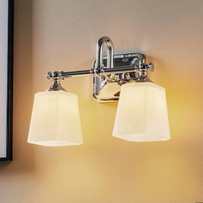 Immagine di FEISS Lampada da bagno e specchio Concord, 2 luci