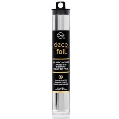 Immagine di Deco Foil 6&quot;X12&quot; 5/Pkg Argento