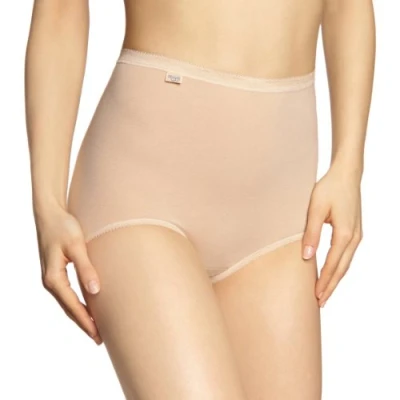 Immagine di Sloggi Basic+ Maxi 2p Slip, Beige (Skin), 8 (Pacco da 2) Donna