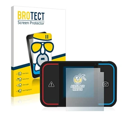 Immagine di brotect Pellicola Vetro Opaca per Saphe Drive Pro Protezione Schermo [Anti Riflesso, Durezza 9H]