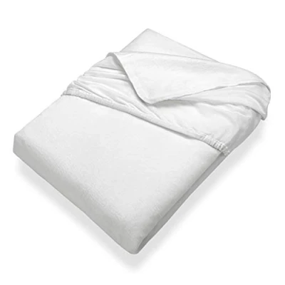 Immagine di SETEX, Lenzuolo con Angoli Elasticizzati, Bianco (Weiß), 90 cm x 200
