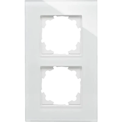 Immagine di Kopp 405402018 Cornice in vetro a 2 vani, colore: Bianco