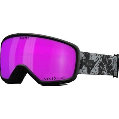 Immagine di Giro Millie Occhialini da donna, colore: Nero e Grigio Botanical LX, lenti rosa acceso