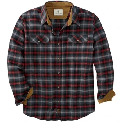 Immagine di Legendary Whitetails Camicia da Uomo con Bottoni in Flanella Scozzese Leggendaria
