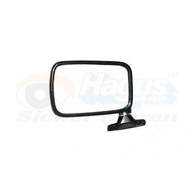 Immagine di specchio retrovisore esterno Van Wezel 5810802 Dx nero completo, convesso, per a regolazione manuale VOLKSWAGEN: GOLF 1, Jetta Mk1
