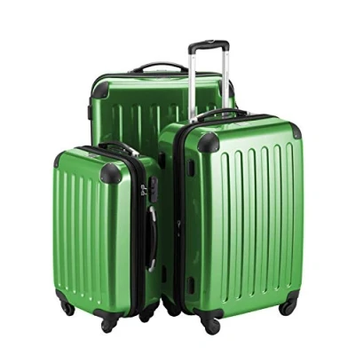 Immagine di Hauptstadtkoffer Alex Set di 3 valigie (S, M &amp; L), 235 litri, Colore Verde