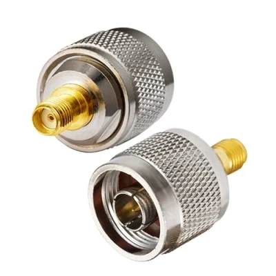 Immagine di Vecys Adattatore SMA Tipo N Femmina a Maschio per Cavo Antenna Wi Fi Router wireless WLAN (2 pezzi)