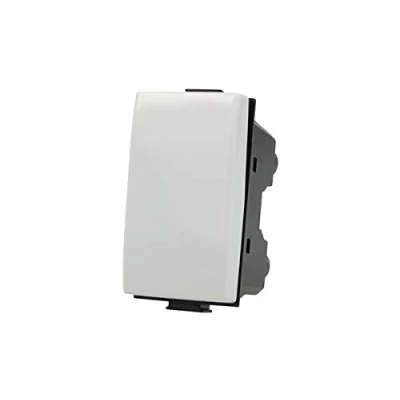 Immagine di Interruttore 1P 16A Unipolare Bianco Compatibile con Bticino Matix