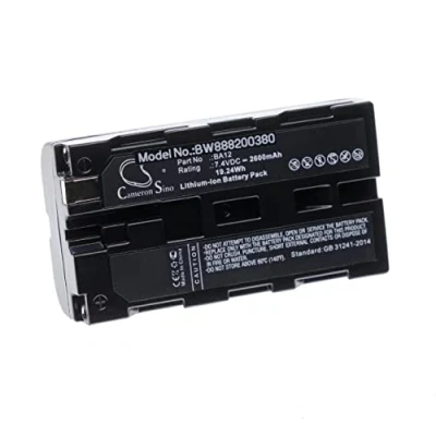 Immagine di vhbw 1x batteria compatibile con Line 6 Variax Guitars, Standard, JTV James Tyler Variax, Shuriken chitarra elettrica (2600mAh, 7,4V, Li Ion)