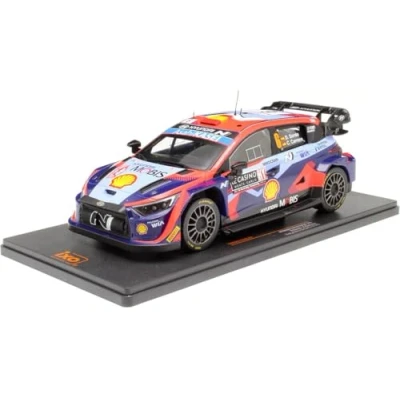 Immagine di Compatibile con Hyundai i20 N Rally1 N. 6 Sordo/Carrera Rally Monte Carlo 1:18 IXO modelli 18RMC153B