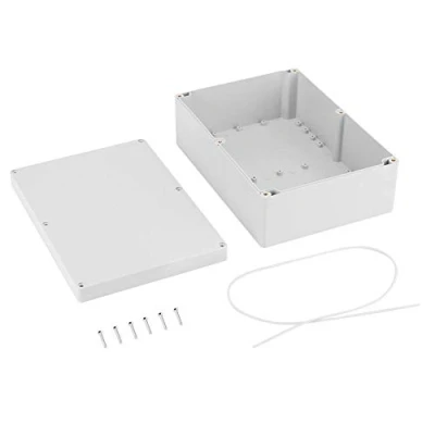Immagine di 26,3 x 18,5 9,5 cm ABS Scatola di Giunzione IP65 Resistente All&#039;acqua con Viti per Interni Esterni