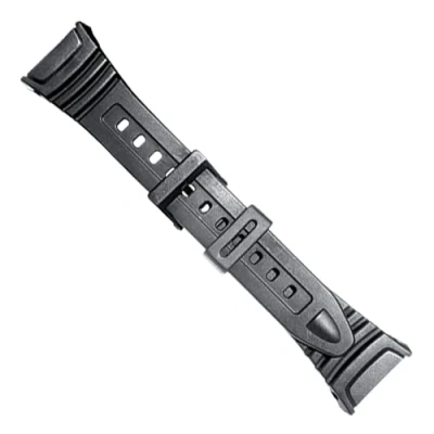 Immagine di Cinturino orologio nero in gomma resina compatibile con Casio W 96H Ref 577EA1 10076822