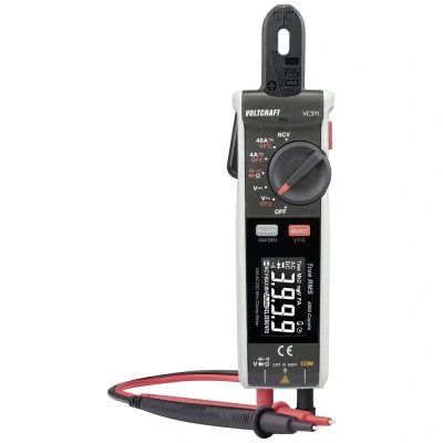 Immagine di VOLTCRAFT VC371 Pinza amperometrica digitale CAT III 600 V Display (Counts): 4000
