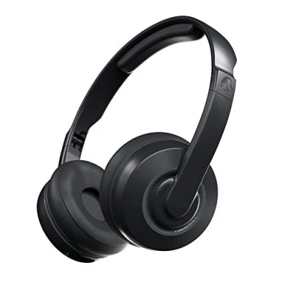 Immagine di Skullcandy Cassette Cuffie Wireless On Ear con Microfono, 22 Ore di Autonomia, Compatibili iPhone, Android e Dispositivi Bluetooth Nero