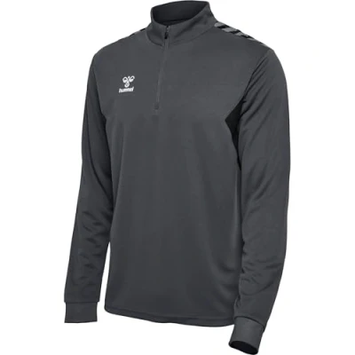 Immagine di Hummel Authentic Halfzip Trainings Maglietta a manica lunga, Uomo, Taglia: Large, Asphalt