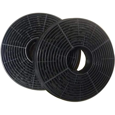 Immagine di ZEMEX ZXCF130 Filtro a carbone attivo di ricambio per filtri (2 pezzi) Identical PKM CF130 Ciarra Kkt Respekta CBCF002X2