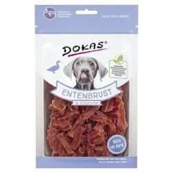 Immagine di Dokas Petto d&#039;anatra per cani in pezzi da 70 g. Contenuto della confezione: g