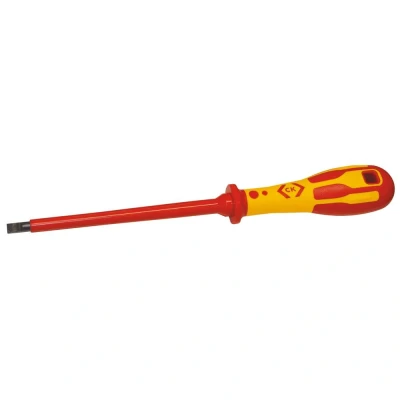 Immagine di VDE Cacciavite a taglio C.K Dextro T49144 040 Larghezza della lama: 4 mm Lunghezza 100