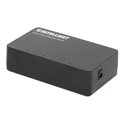 Immagine di Intellinet Manhattan Switch a 5 Porte Fast Ethernet, Colore: Nero