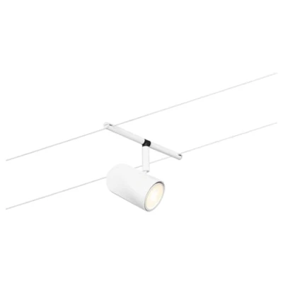 Immagine di Paulmann WireDC Spot Cup Lampada per sistema su cavo GU5.3 Bianco opaco, Cromo