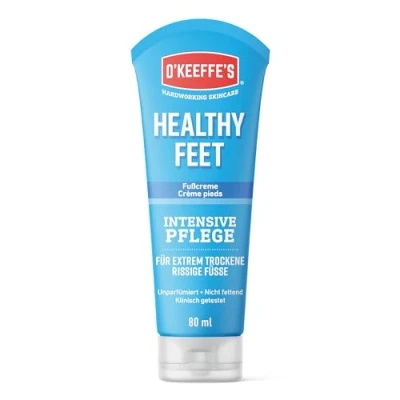 Immagine di O&#039;Keeffe&#039;s Healthy Feet Crema per piedi tubolare, 80 ml
