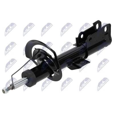 Immagine di NTY A FT 037 Ammortizzatore Assale anteriore Dx pressione del gas doppio tubo tipo McPherson Spina superiore, Collare inferiore