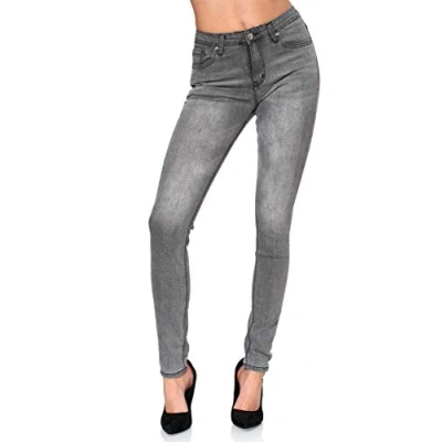 Immagine di Elara Jeans da Donna Elasticizzati Skinny Chunkyrayan EL09D3 Grau 48 (4XL)