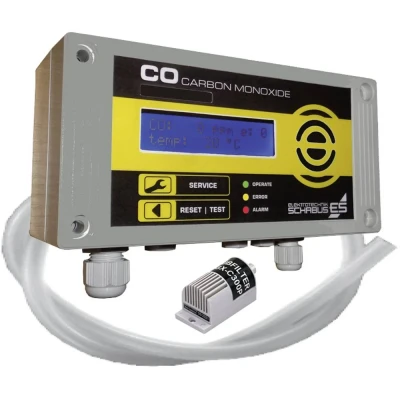 Immagine di Schabus GX C300P Rilevatore Monossido di carbonio con sensore interno rete elettrica Rileva