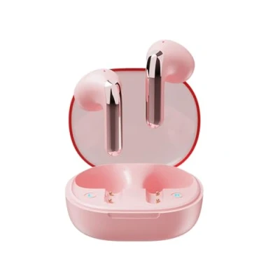 Immagine di URIZONS TWS Auricolari In Ear Senza fili con microfono Bluetooth 5.3 Cuffie wireless per viaggi sportivi cavo di ricarica USB C e display alimentazione Rosa