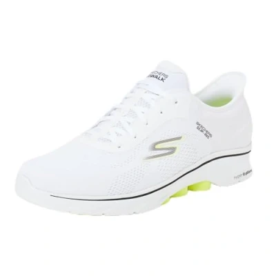 Immagine di Skechers Vai a Piedi 7, Scarpe da Ginnastica Uomo, Bianco, 45 EU