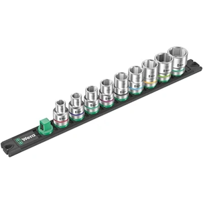 Immagine di Wera C Imperial Kit di chiavi a bussola imperiale (pollici) 1/2 9 parti 05005480001